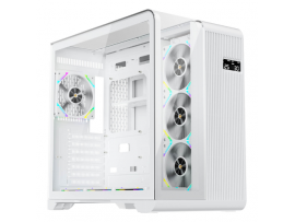 1StPlayer RT7 4xFans Gaming PC Computer Case White ATX RT7-WH-3FC7R-W-1FC7-W