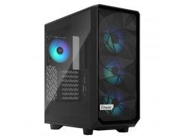 Fractal Design Meshify 2 Compact Black Computer Mid Tower Case FD-C-MEL2C-05