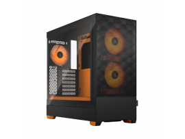 Fractal Design Pop Air RGB Orange Core TG PC Computer Case ATX FD-C-POR1A-05