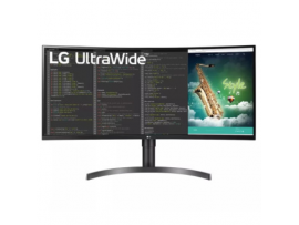 LG 35" UltraWide VA QHD 100Hz 5ms 1800R Curved Monitor 35WN75C-B
