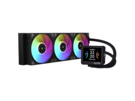 Coolleo ICE Monarch Vision 360 BK Water Cooler ICE-MON-VIS-360-BK