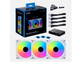Lian-Li Cooler 120mm SL-INF UF-SLIN120-3W UNI White 3-Fan 2100 RPM ARGB 12SLIN3W