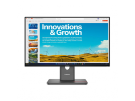 LENOVO ThinkVision P24QD-40 23.8" 2560x1440 Screen Black 4ms 1500:1 120Hz