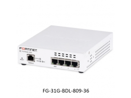 Fortinet FortiGate-31G 4x GE RJ45 ports +3 year fortiCare enterprise protection