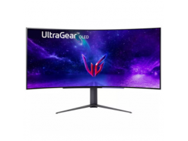 LG 45" UltraGear OLED WQHD 240Hz 0.03ms 800R Curved Gaming Monitor 45GR95QE-B