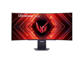 LG 45" UltraGear OLED QHD 240Hz 0.03ms 800R Curved Gaming Monitor 45GS95QX-B