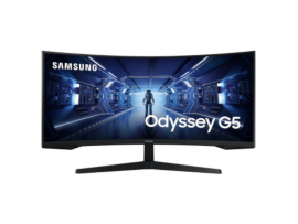 Samsung 34" Odyssey G5 VA UWQHD 165Hz 1ms 1000R Curved Monitor 21:9 C34G55TWWP