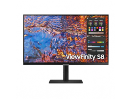 Samsung 32" Viewfinity S8 IPS 4K 60Hz 5ms Monitor 16:9 1:1000 HDMI S32B800PXP