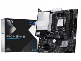 MSI PRO H810M-B Motherboard LGA1851 DDR5 AI COOLING