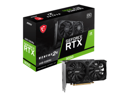 MSI GeForce RTX™ 3050 VENTUS 2X 6G OC GDDR6