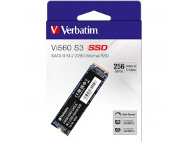 Verbatim SSD 256GB Vi560 S3 Solid State Drive Disk M.2 Sata 49362