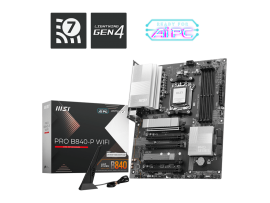 MSI PRO B840-P WIFI Motherboard  AMD B850 AM5 DDR5