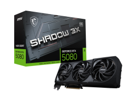Video Card MSI RTX 5080 16G SHADOW 3X OC PCI E Gen 5 x16 GDDR7