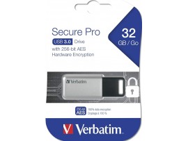 Flash Drive Verbatim 32GB Store 'n' Go Secure Pro USB 3.0