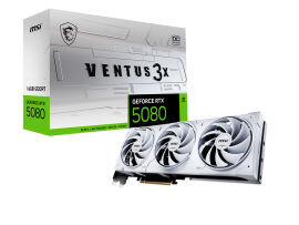 MSI RTX 5080 16G VENTUS 3X OC WHITE Graphics Card