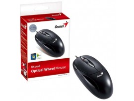 Genius DX-125 Black Mouse Optical 1000 DPI Wired mouse
