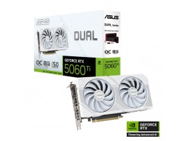 ASUS Dual GeForce RTX 5060 Ti 16GB GDDR7 OC Edition White