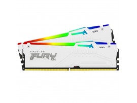 Kingston DDR5 32GB (2x16GB) 6000 FURY Beast RGB EXPO White
