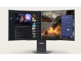 LG 44.5" UltraGear OLED WQHD 240Hz Curved Gaming Monitor