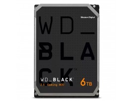 WD 6TB 256MB 7200 RPM 3.5" SATA3 Black HDD Gaming Hard Drives