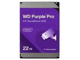 WD 22TB 512MB 7200 3.5" SATA3 Purple Pro HDD WD221PURP