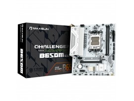MAXSUN Challenger B650M WiFi ICE AM5 DDR5 Micro ATX SATA3