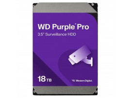 WD 18TB 512MB 7200 3.5" SATA3 Purple Pro HDD