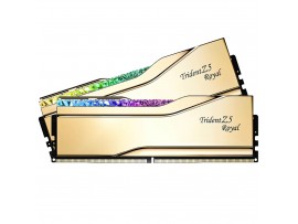 G.Skill DDR5 64GB (2x32GB) 6000 CL28 Trident Z5 Royal Gold