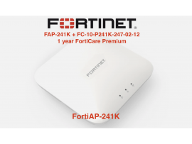 Fortinet FortiAP FAP-241K access point Indoor Wireless +1 year FortiCare Premium