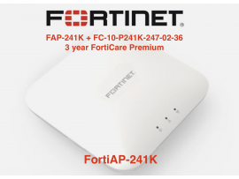 Fortinet FortiAP FAP-241K access point Indoor Wireless +3 year FortiCare Premium