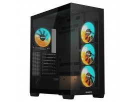 Gigabyte C500 Panoramic Stealth Case Mid Tower GB-C500P-ST