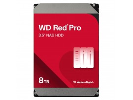 WD 8TB 256MB 7200 3.5" SATA3 Red Pro NAS HDD WD8005FFBX