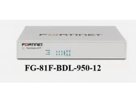 Fortinet FortiGate 81F hardware plus 1 year FortiCare UTP FG-81F-BDL-950-12