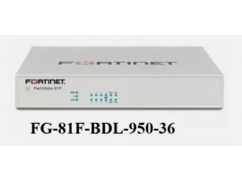 Fortinet FortiGate 81F hardware plus 3 year FortiCare UTP FG-81F-BDL-950-36