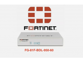 Fortinet FortiGate 81F hardware plus 5 year FortiCare UTP FG-81F-BDL-950-60