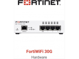 Fortinet FortiWiFi 30G wireless 4 x GE RJ45 + 1 year enterprise protection