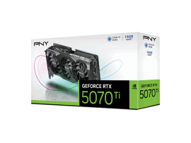 PNY GeForce RTX™ 5070 Ti 16GB Overclocked Triple Fan GPU VCG5070T16TFXPB1-O