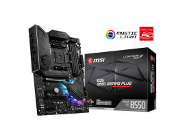 MSI MPG B550 GAMING PLUS AM4 DDR4 Motherboard ATX SATA