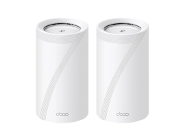 TP-Link Deco BE85 (2-Pack) BE19000 Whole Home Mesh Wi-Fi 7 System 10G Ports