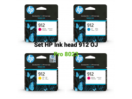 Genuine HP 912 Ink Cartridge Set Black & Color for HP OfficeJet Pro 8023