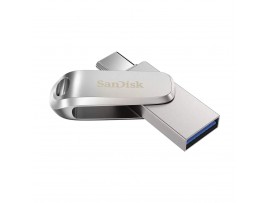 SanDisk 256GB Ultra Dual Luxe USB-C/A Flash Drive SDDDC4-256G-G46