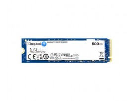 Kingston NV3 500GB SSD NVME GEN 4.0 M.2 2280 Internal Disk