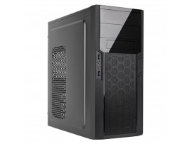SilverStone PS13 Computer Case PC Black Mid Tower SST-PS13B
