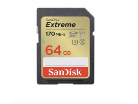 Sandisk Extreme SDXC UHS I 64GB SDSDXV2-064G-GNCIN
