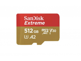 SanDisk Extreme microSD 512GB SDXC™ SDSQXAV-512G-GN6MN
