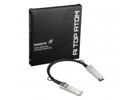 Gigabyte AI TOP QSFP Cable 400G 0.4m QSFP112 Passive DAC Twinax ATC9000-QSFP