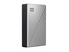 WD My Passport Ultra 6TB Silver External Drive USB-C WDBPMV0060BSL