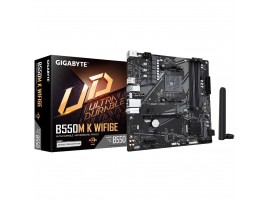 Gigabyte B550M K WiFi6E AMD B550 AM4 Micro ATX Motherboard DDR4 GB550MKWIFI6E