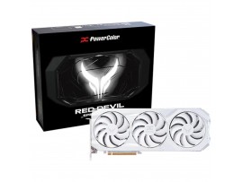 PowerColor Radeon RX 9070 XT 16GB Red Devil Spectral White OC