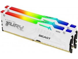 Kingston Fury Beast RGB White DDR5 32GB (2x16GB) 6400MHz CL32